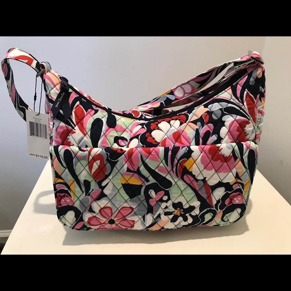 NWT Vera Bradley Mod Paisley Messenger Bag.